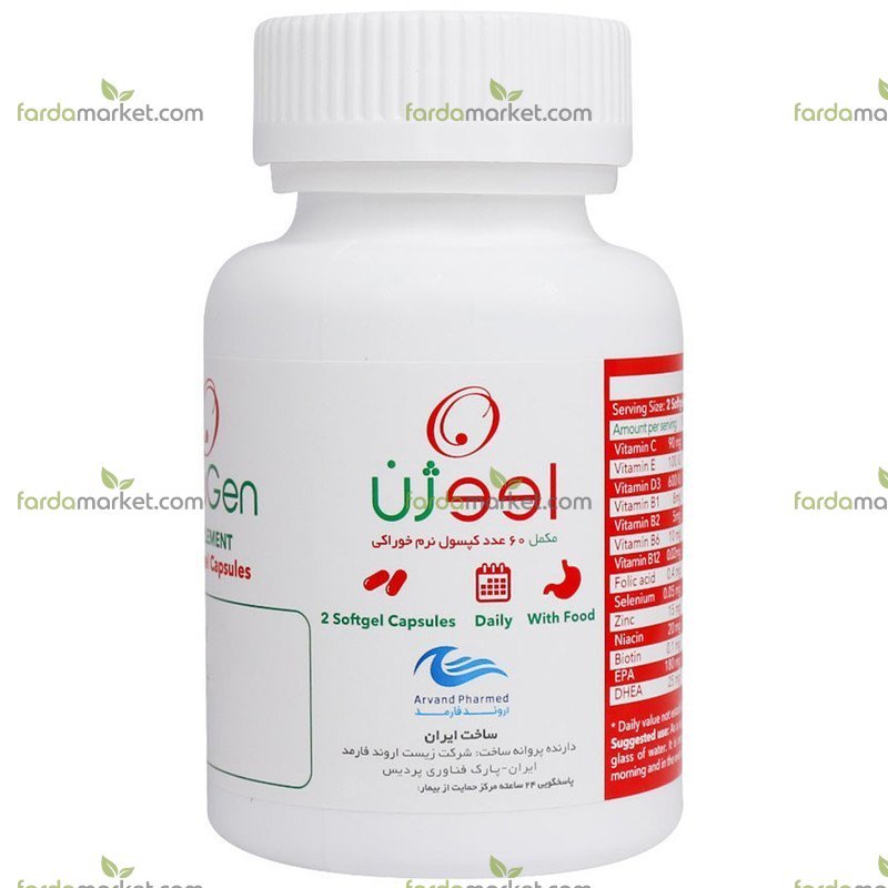 کپسول نرم مولتی ویتامین مخصوص بانوان ۶۰ عدد