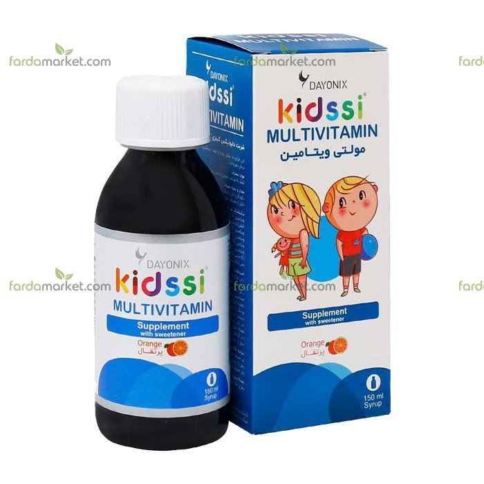شربت مولتی ویتامین کیدزی 150 میلی لیتر دایونیکس فارما 