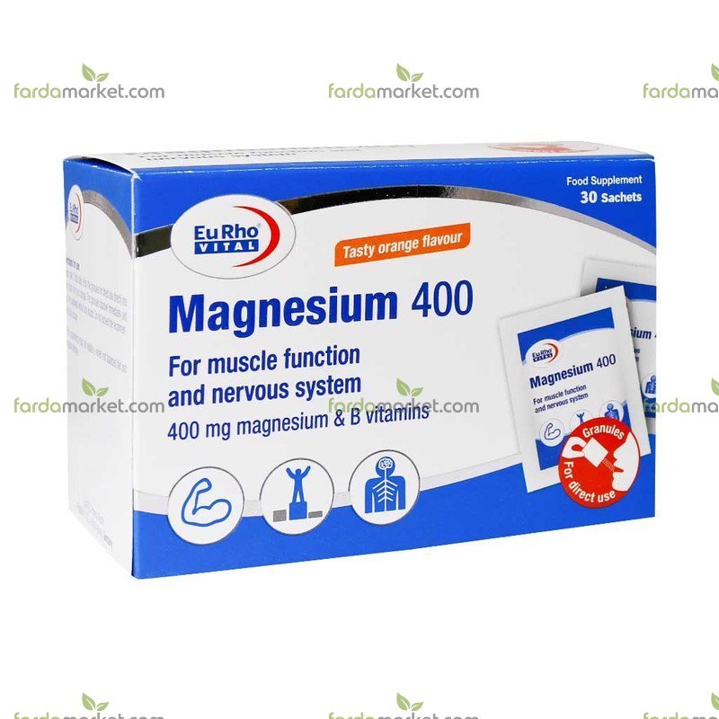 ساشه منیزیم ۴۰۰ - ۳۰ عددی یوروویتال