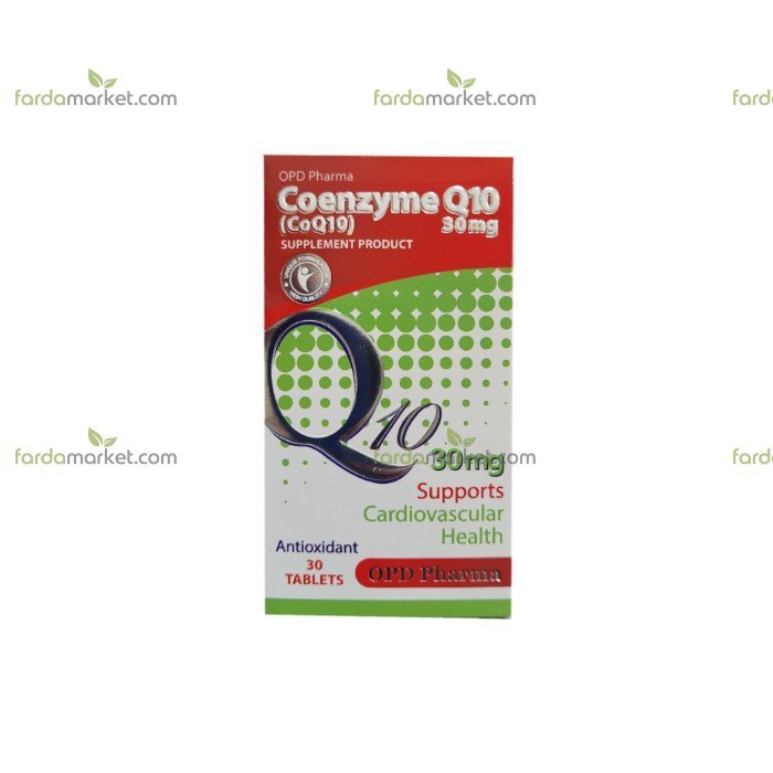 کوآنزیم کیوتن ۱۰۰ م گ - ۳۰ عدد (OPD Pharma)