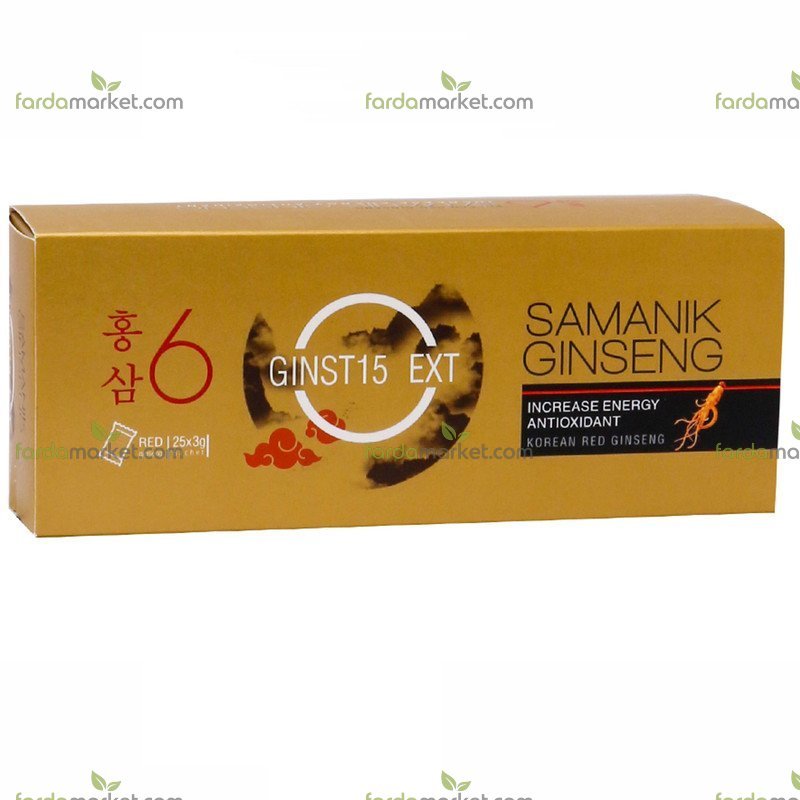 ساشه خوراکی جینسینگ 25 عددی سمانیک 