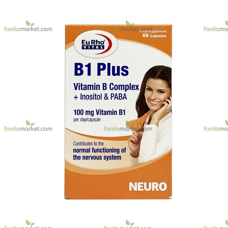 قرص ب1 پلاس 60 عددی یوروویتال 