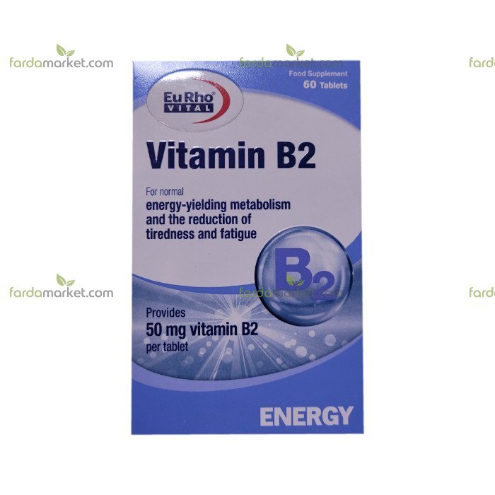 ویتامین ب۲ -۶۰ عددی یوروویتال