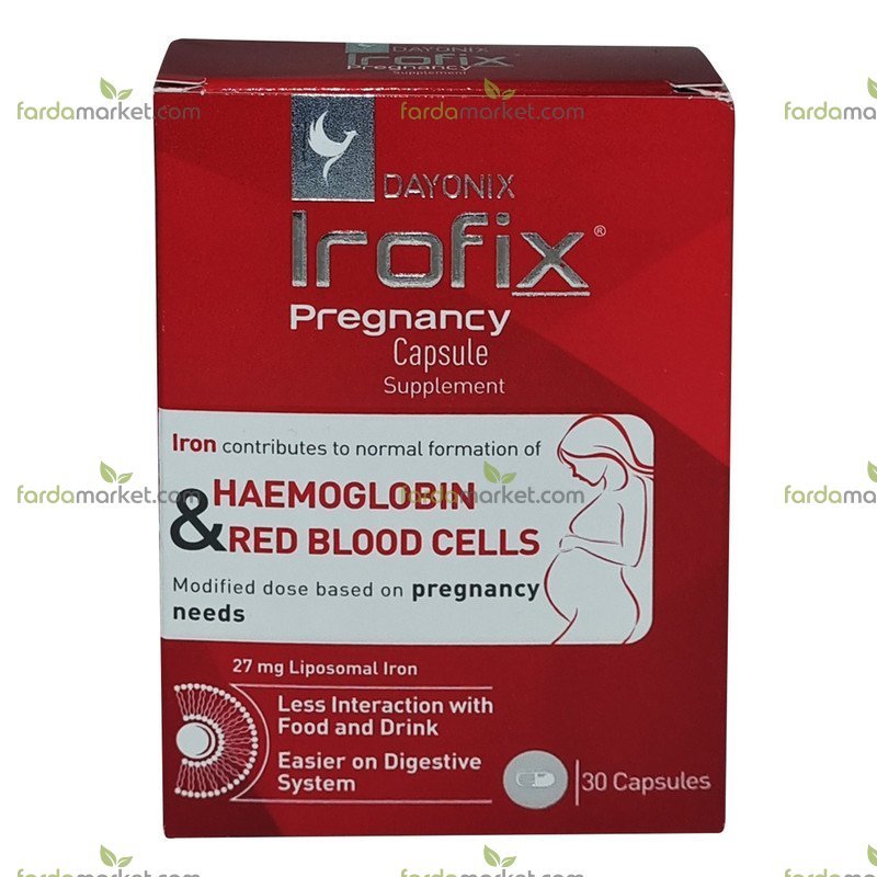 کپسول آیروفیکس بارداری 30 عددی دایونیکس فارما 