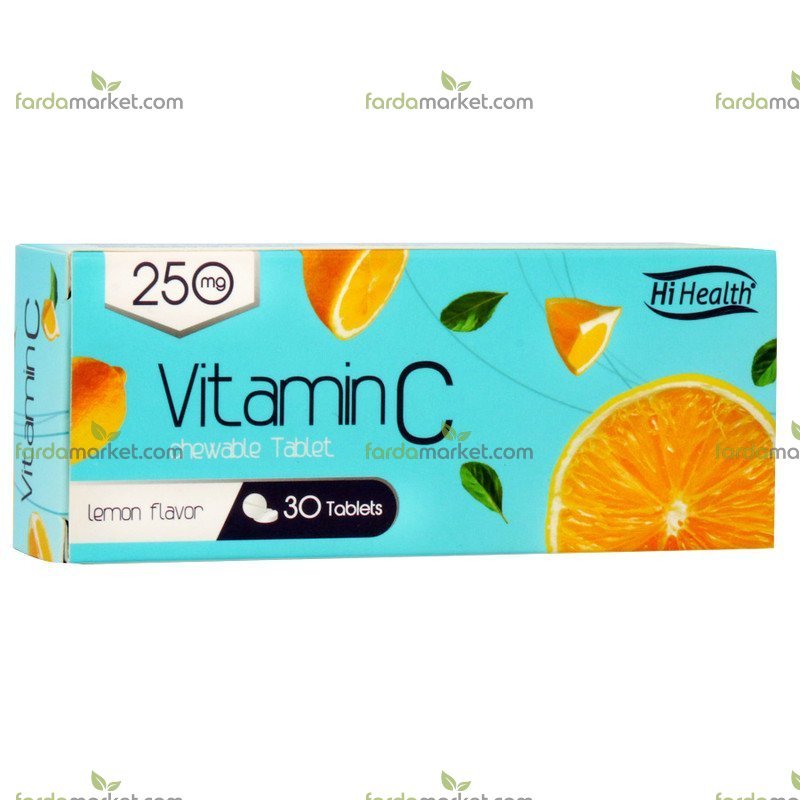 قرص جویدنی ویتامین ث 250 - ۳۰ عدد های هلث