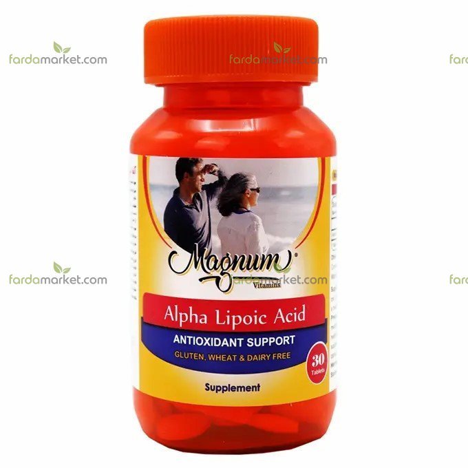 قرص آلفا لیپوئیک اسید 30 عددی مگنوم ویتامینز 