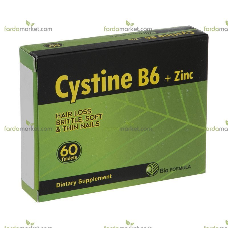 قرص سیستئین ب6 60 عددی بایوفرمولا