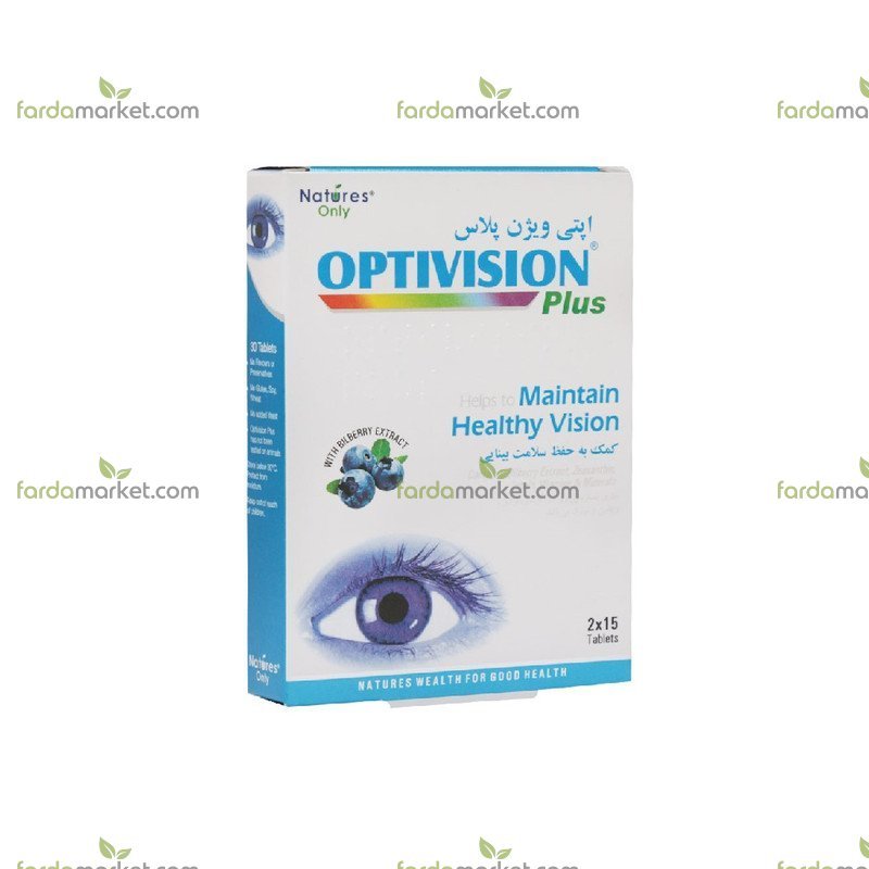 قرص اپتی ویژن پلاس ۳۰ عددی - نیچرز اونلی