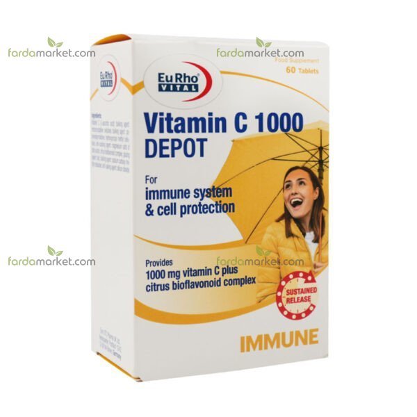 ویتامین ث دپو 1000 60 عددی یوروویتال 