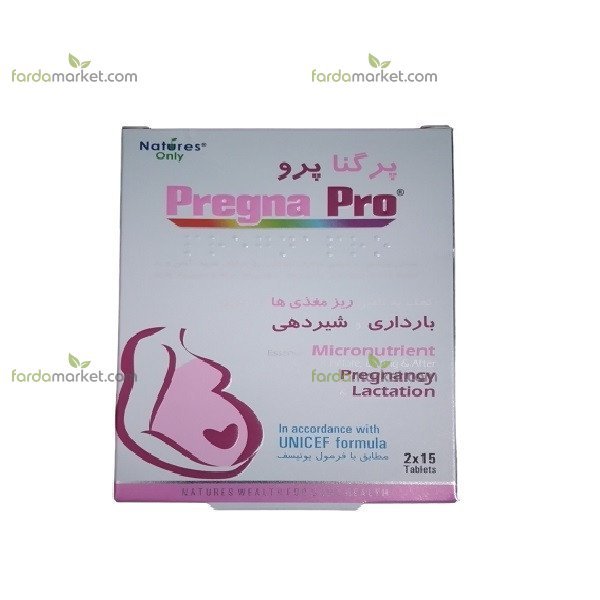 قرص پرگنا پرو 30 عددی نیچرز اونلی 