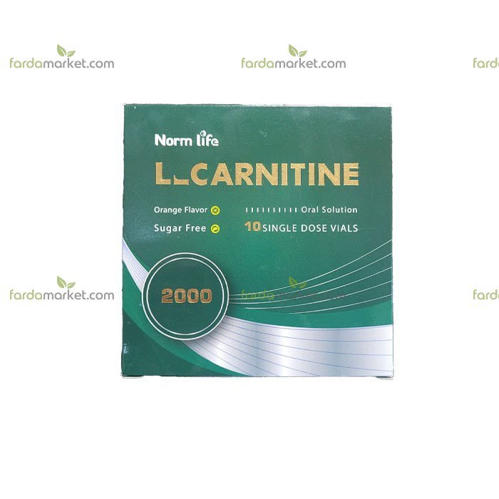 ویال خوراکی ال کارنیتین2000- ۱۰ عدد - نورم لایف