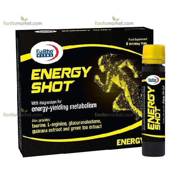 ویال انرژی شات 6 عددی یوروویتال