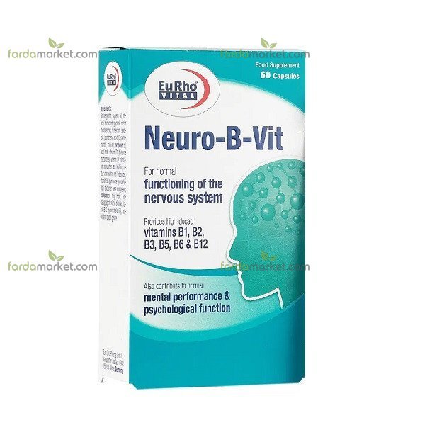 کپسول نورو بی ویت 60 عددی یوروویتال 