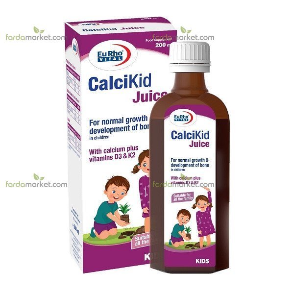 شربت کلسی کید  ۲۰۰ میلی لیتر - یوروویتال