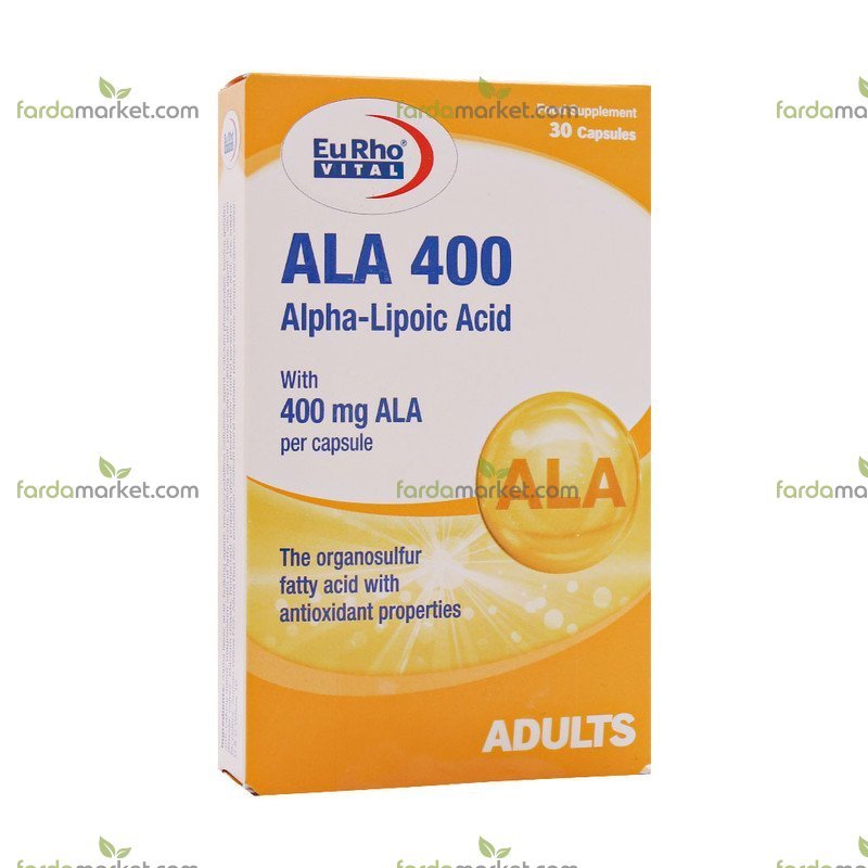 کپسول آ ال آ ۴۰۰ - ۳۰ عدد - یوروویتال