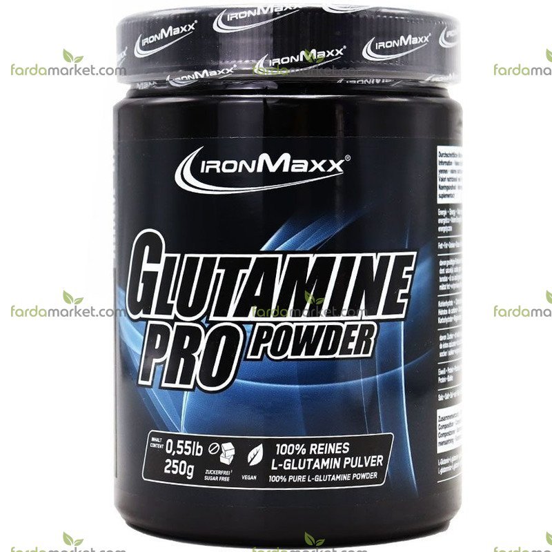 پودر گلوتامین پرو - ۲۵۰ گرم - آیرون مکس
