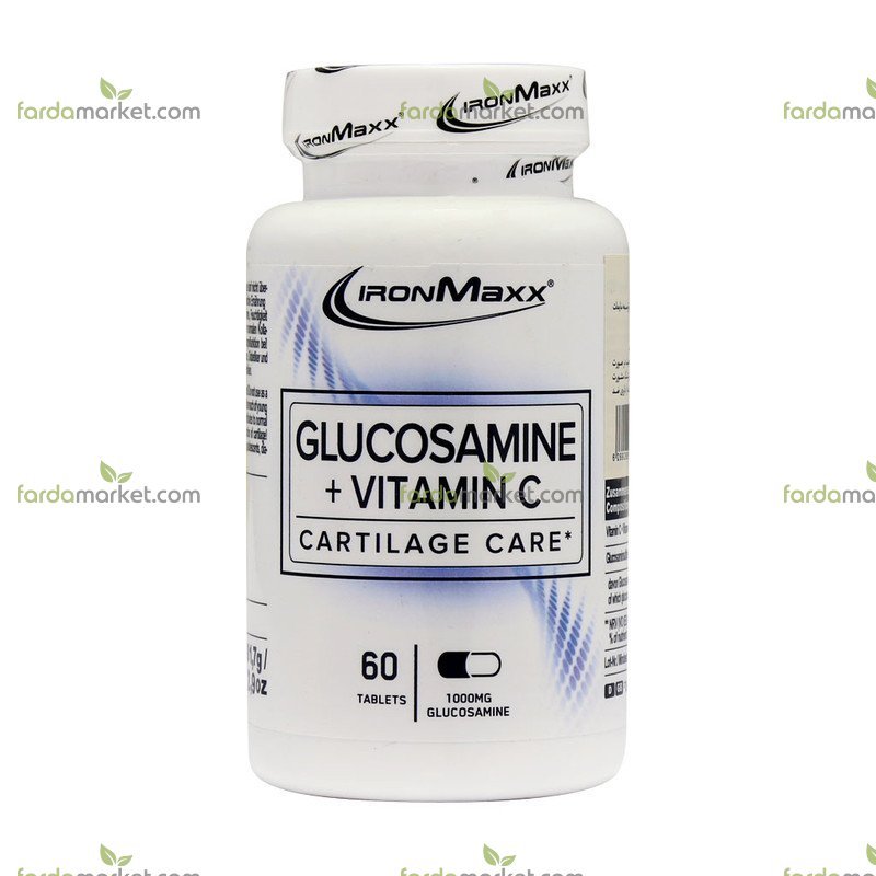 قرص گلوکزامین و ویتامین C ۶۰ عددی آیرون مکس