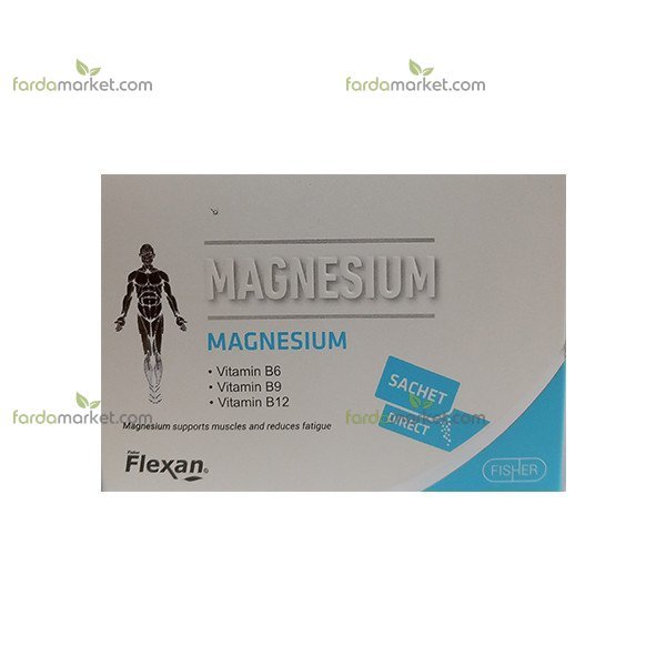 ساشه منیزیم فلکسان بسته ۳۰ عددی