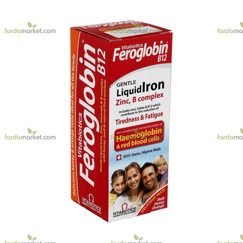 شربت فروگلوبین ب ۱۲ ویتابیوتیکس - ۲۰۰ میلی لیتر (ویتابیوتیکس)