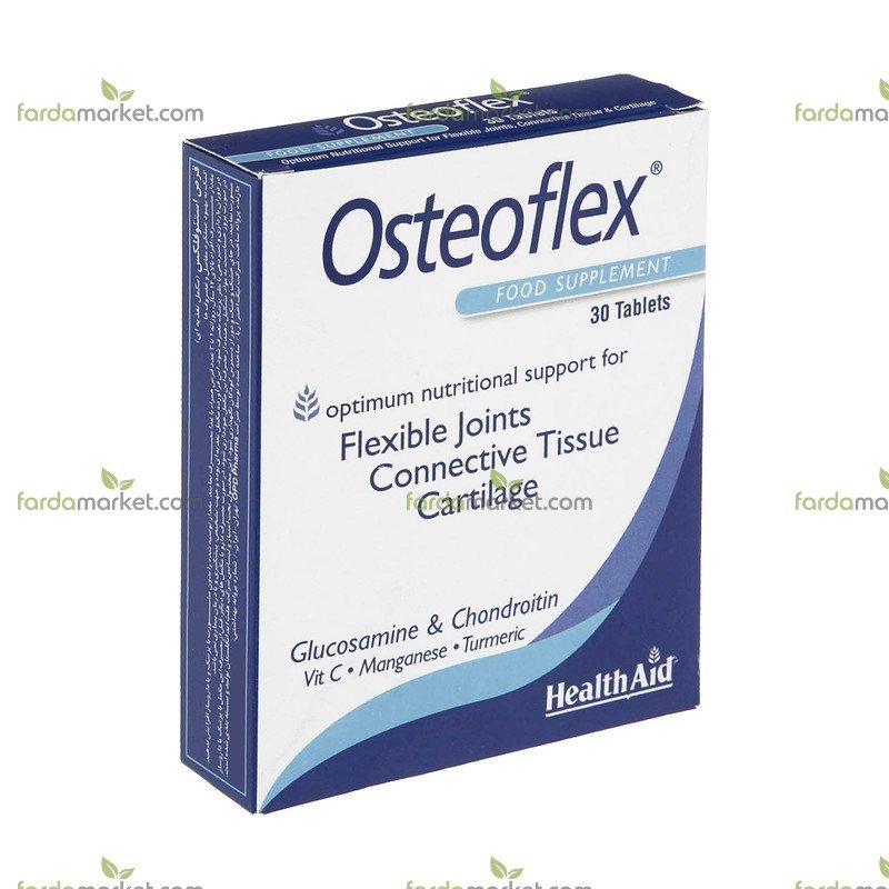 گلوکزآمین کندرویتین ۳۰ عددی اوستئوفلکس
