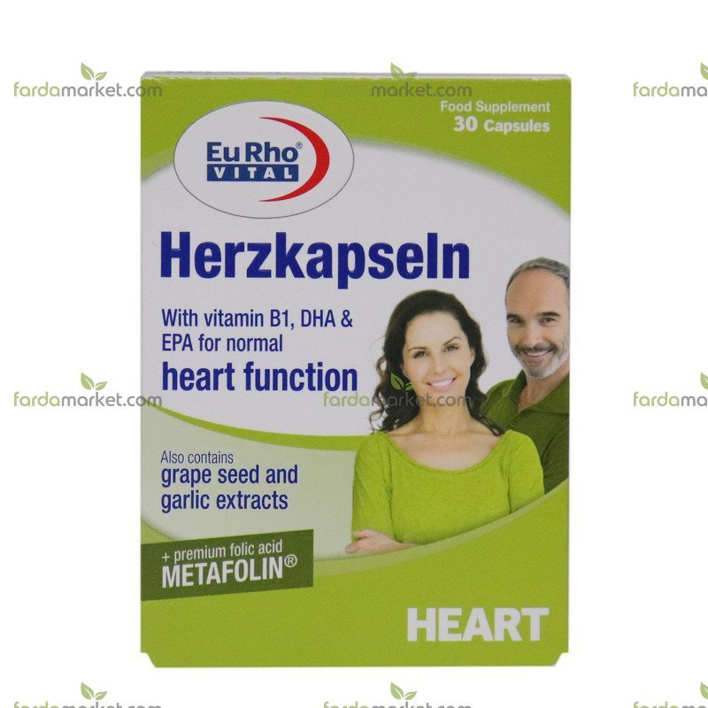 کپسول هرتز یوروویتال ۳۰ عددی