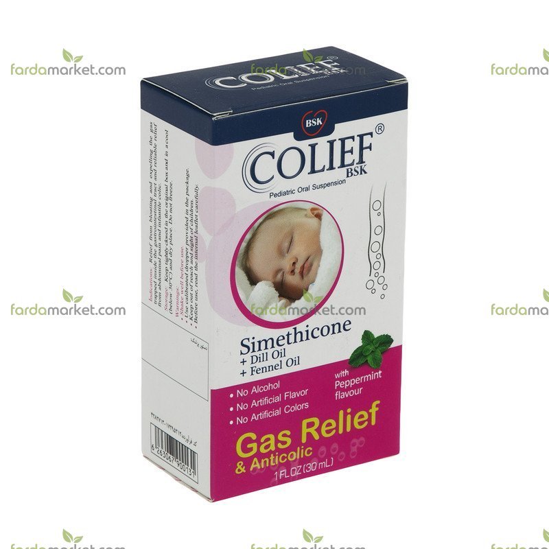 قطره کولیف با طعم نعنا ۳۰ میلی لیتر - بنیان سلامت کسری