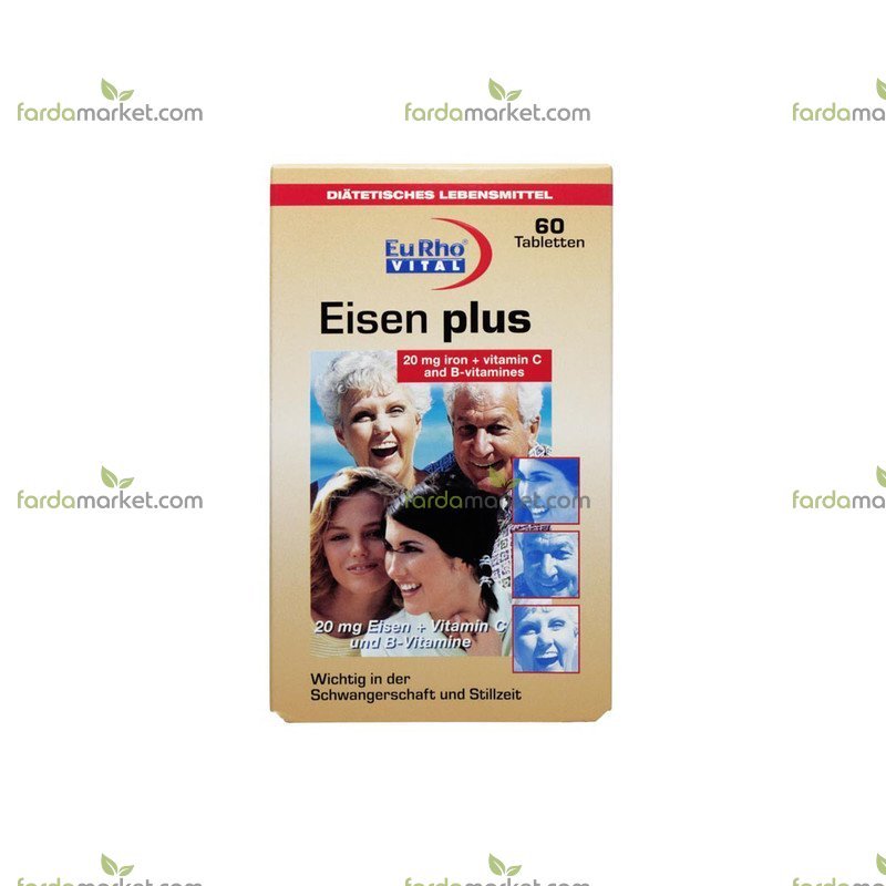 قرص آیزن پلاس ۶۰ عددی یوروویتال 