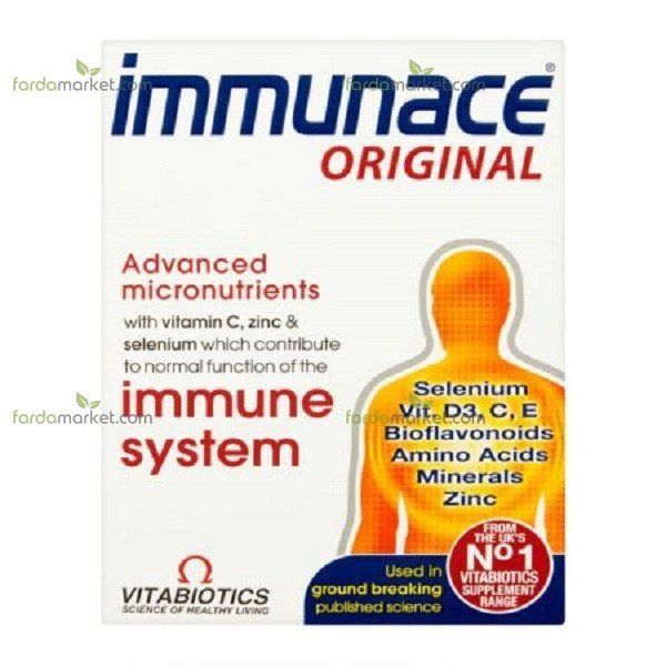 قرص ایمیونس ویتابیوتیکس بسته ۳۰ عددی (ویتابیوتیکس)