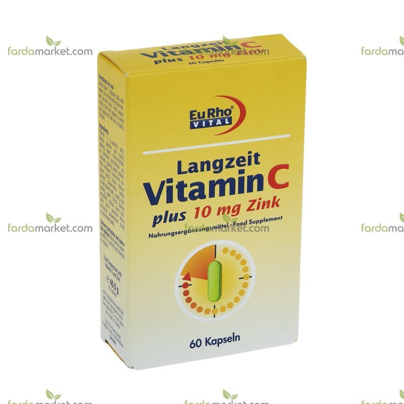  کپسول ویتامین ث + زینک  ۶۰ عدد - یوروویتال