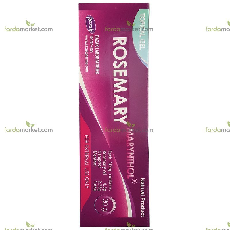 ژل رزماری مارینتول رازک 