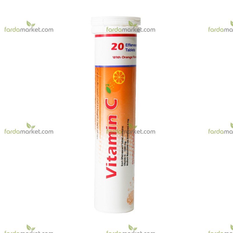 قرص جوشان ویتامین ث 1000- 20 عددی اکسیر 