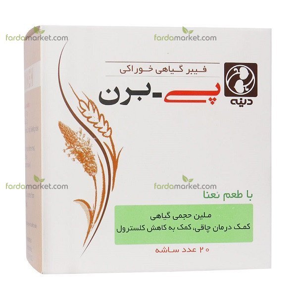 ساشه پی برن نعنایی ۲۰ عددی