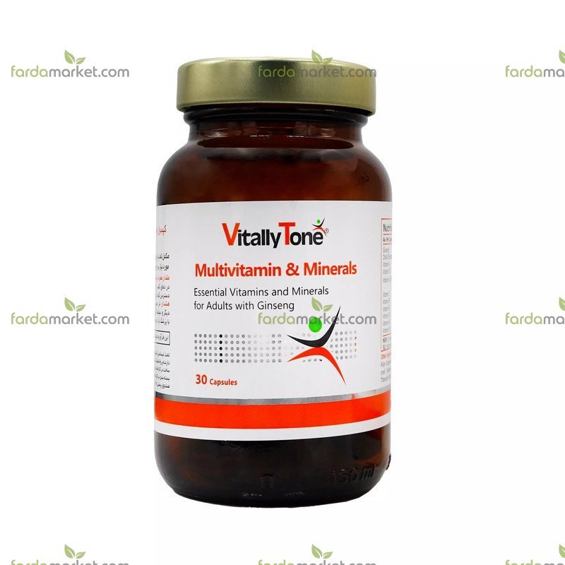 کپسول مولتی ویتامین و مینرال ۳۰ عددی - ویتالی تون
