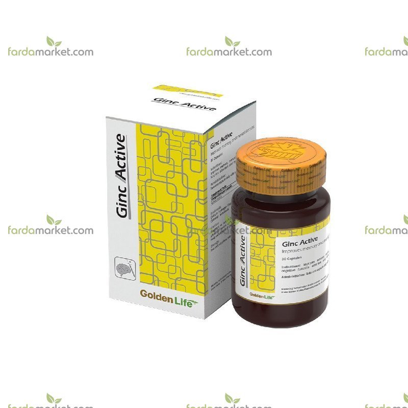قرص جینک اکتیو گلدن لایف ۳۰ عددی
