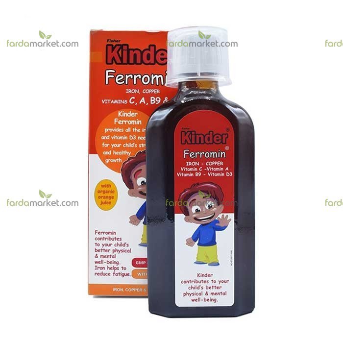 شربت فرومین ۲۰۰ میلی لیتر - فیشر کیندر