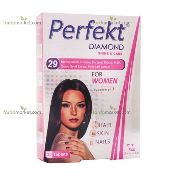 قرص پرفکت دایموند بانوان ۳۰ عددی ویتان فارما