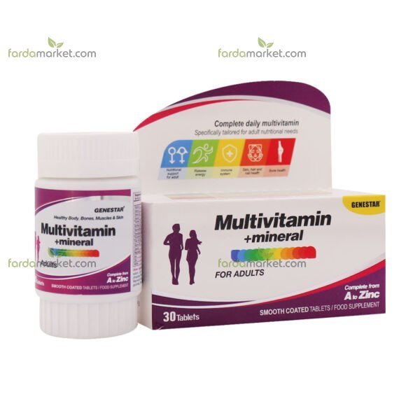 قرص مولتی ویتامین مینرال ۳۰ عددی