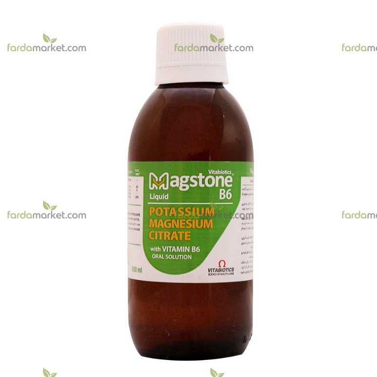 شربت مگستون ب۶ ۲۰۰ میلی لیتر - ویتابیوتیکس
