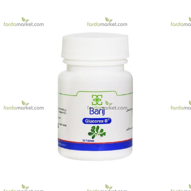 قرص گلوکورکس بی باریج اسانس ۳۰ عددی