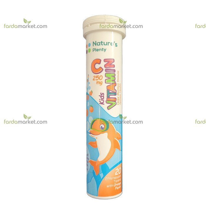 قرص جوشان ویتامین ث کودکان ۲۰ عددی نیچرز پلنتی
