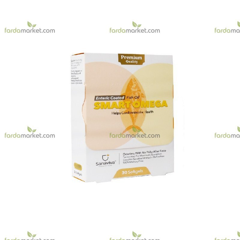 سافت ژل اسمارت امگا ۳۰ عددی - ساناویوا