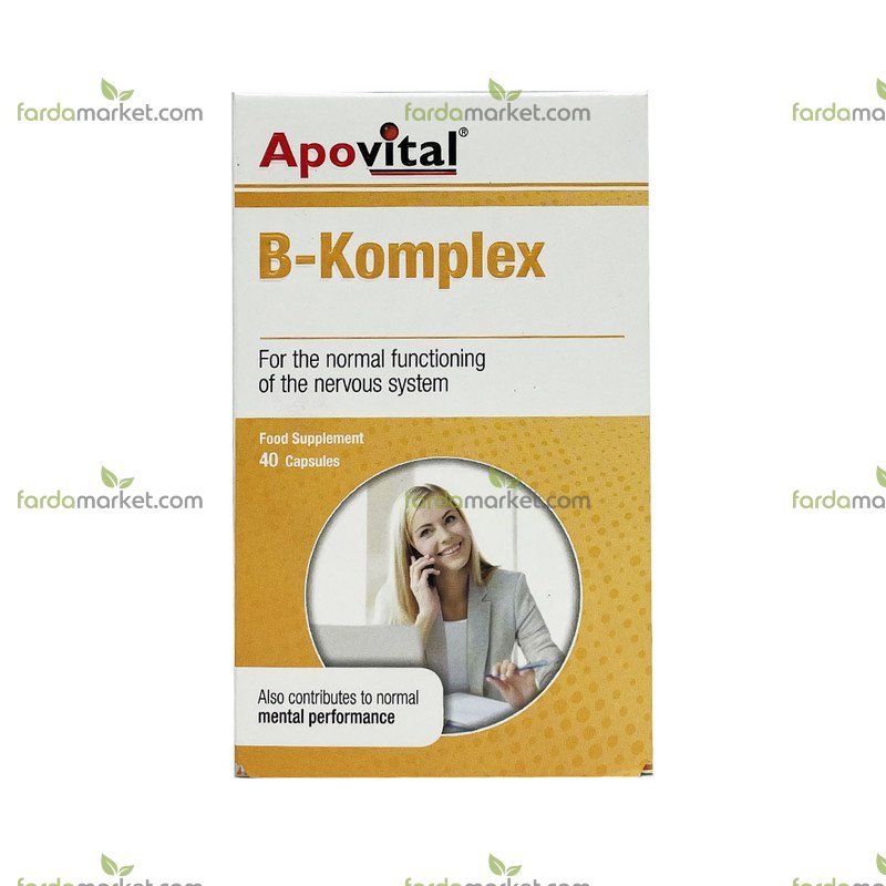 کپسول ب کمپلکس آپوویتال ۴۰ عددی