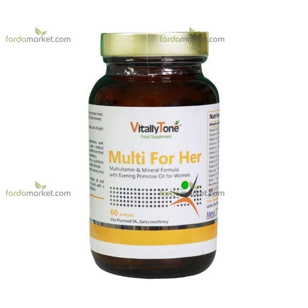 کپسول مولتی فور هر مخصوص خانم ها ۶۰ عددی - ویتالی تون