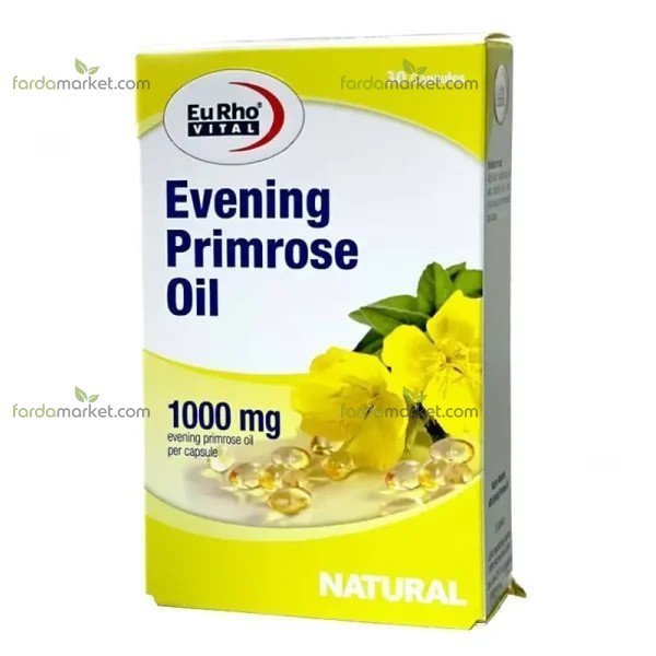 کپسول ایوینینگ پرایم رز اویل ۱۰۰۰ میلی‌گرم بسته ۳۰ عددی