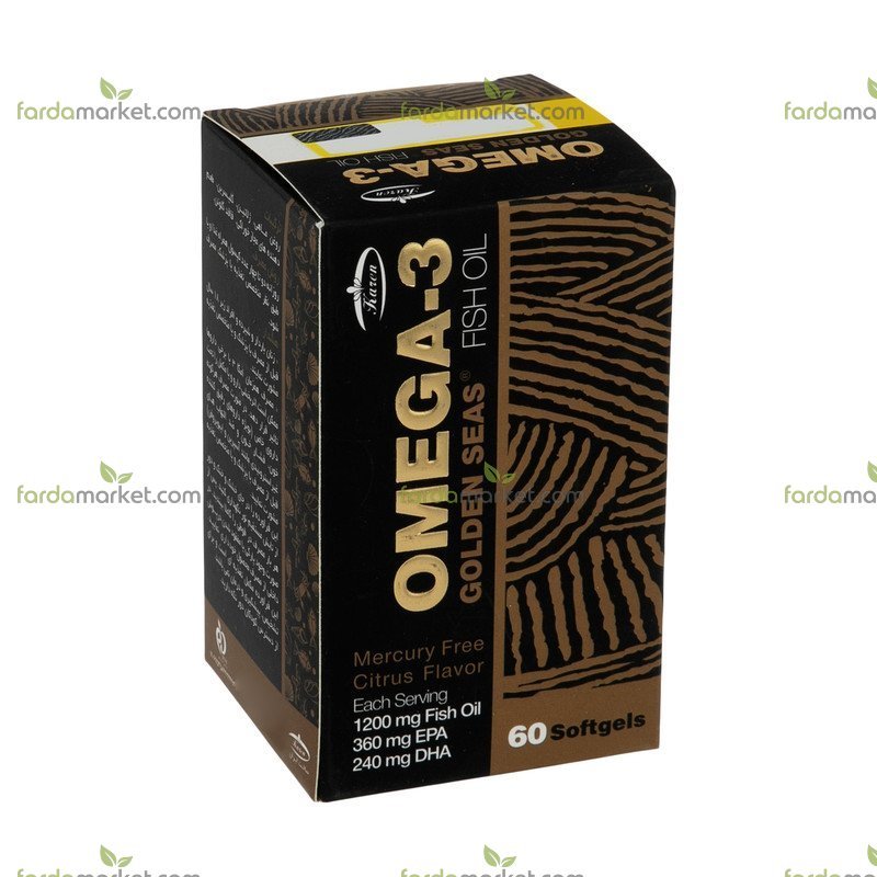 کپسول امگا ۳ کارن گلدن سیز بسته ۶۰ عددی