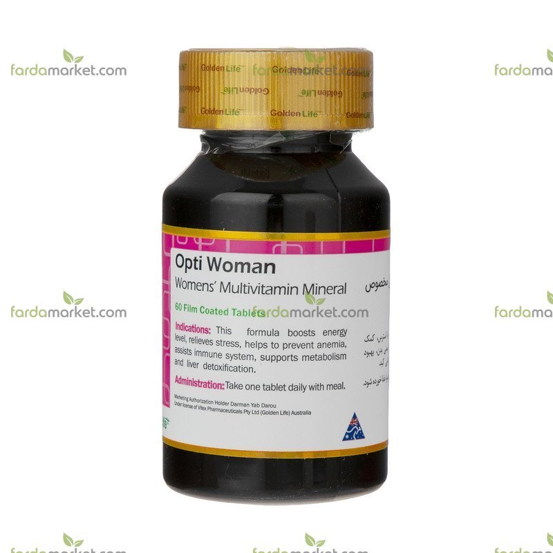 قرص اپتی وومن ۶۰ عددی - گلدن لایف