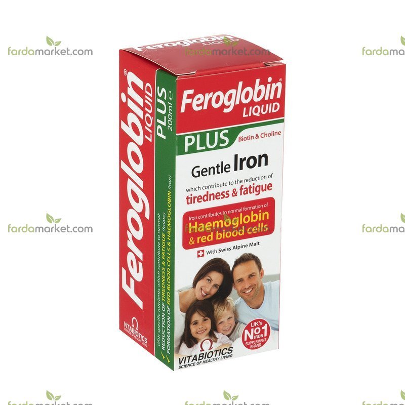 شربت فروگلوبین پلاس ۲۰۰ میلی لیتر - ۱ عدد - ویتابیوتیکس