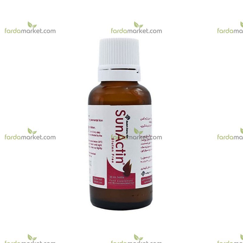 قطره آهن سان اکتین ۳۰ میلی لیتر - ایده داروطب