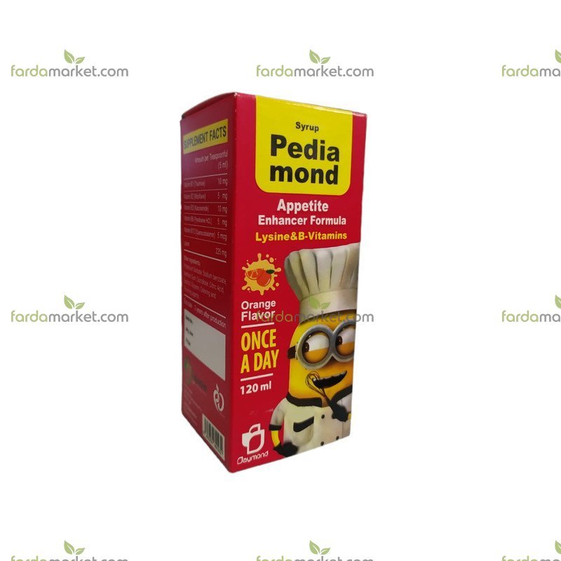 شربت اشتها آور کودکان ۱۲۰ میلی لیتر - پدیاموند