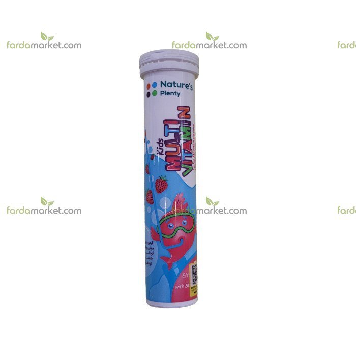 قرص جوشان مولتی ویتامین کودکان ۲۰ عددی نیچرز پلنتی
